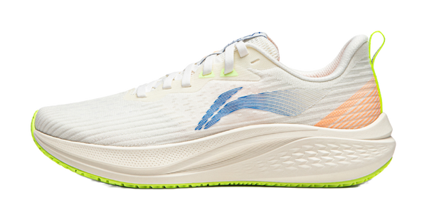 LiNing Red Hare 7 Cushioning Abrasion Resistant Lightweight Low Top Training Racing Running Shoes Women's Ecru 