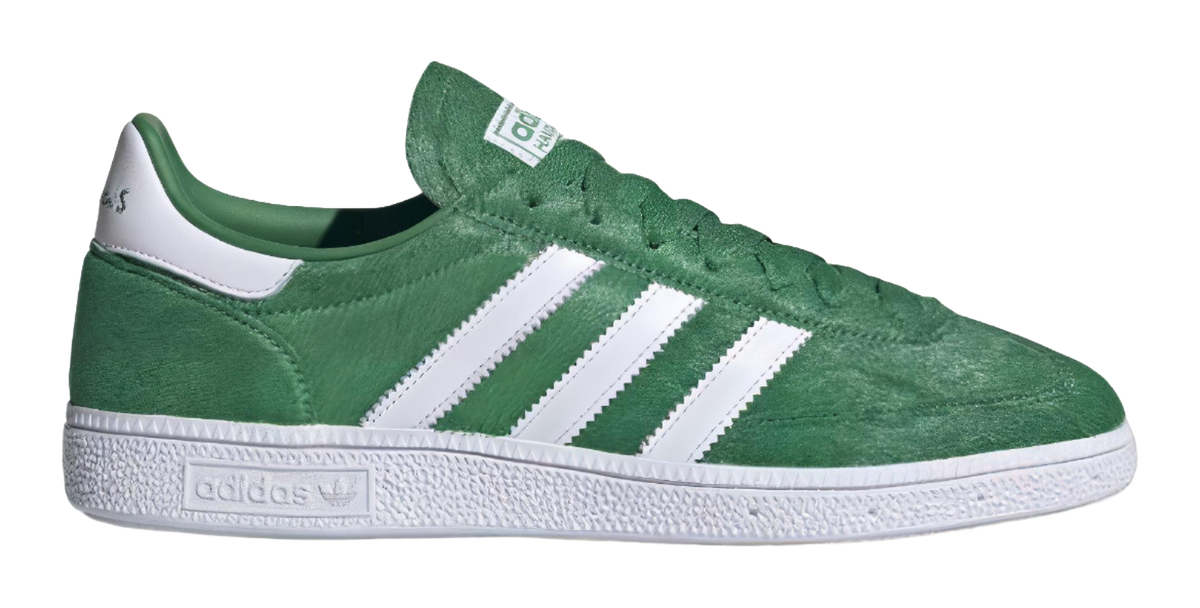 Adidas Originals Handball Spezial Green/Cloud White sneakers  vjsneaker.com