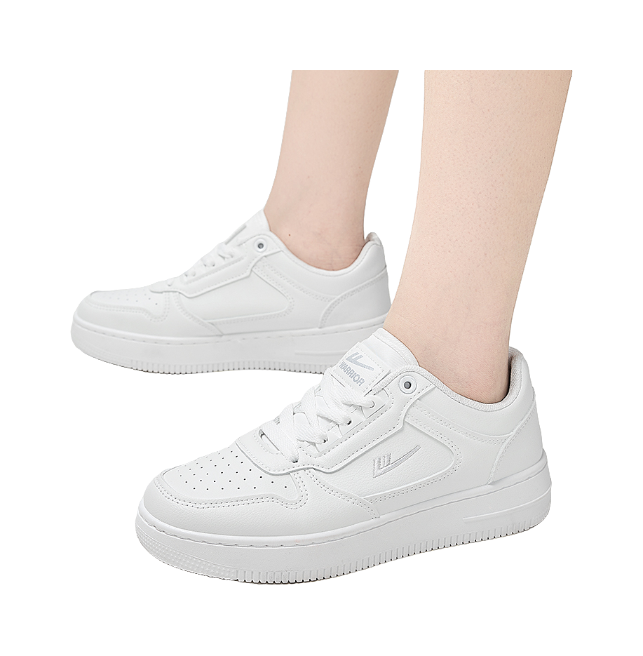 Warrior Air Force 1 White Sneakers Anti-Slip And Wear-Resistant Breathable Skateboard Shoes Unisex 