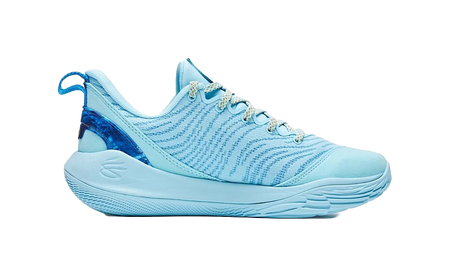 Under Armour Curry 12 Anti Slip Wear Resistant Low Top Childrens Basketball Shoes Blue Unisex  VJSNEAKER