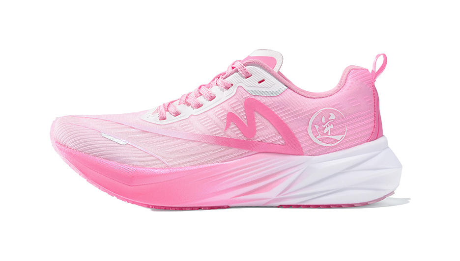 Sonic Cat Anti-Slip Wear-Resistant Low-Top Supercritical Training Running Shoes Unisex Pink 