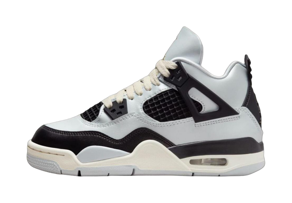 Air Jordan 4 GS Pure Platinum  vjsneaker.com