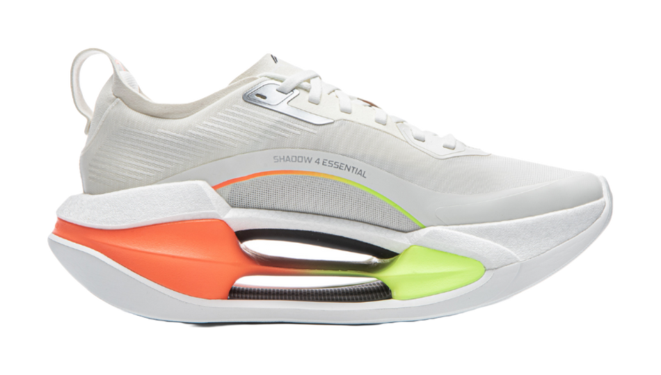 Li-Ning Shadow 4 Essential "Ivory/Black" ARRW007-13 - Running Shoe Unisex Gray