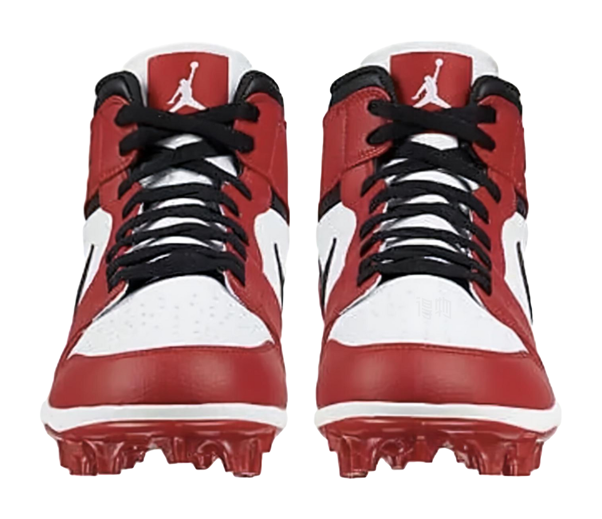 Jordan 1 Mid Td Cleat Chicago 2023  vjsneaker.com