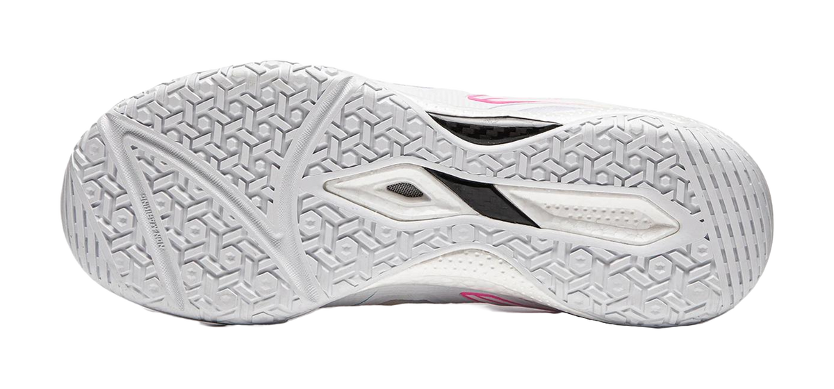 Li-Ning Kirin 3.0 "White/Pink/Yellow" APPU029-2 - Table Tennis Shoe Unisex White