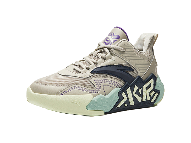 Antakids Cement Kryptonite Slip Resistant, Abrasion Resistant, Breathable Low Top Childrens Basketball Shoes  VJSNEAKER