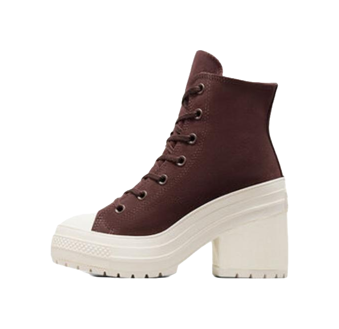 Converse Chuck 70 De Luxe Heel Suede Shoes Eternal Earth Womens  vjsneaker.com