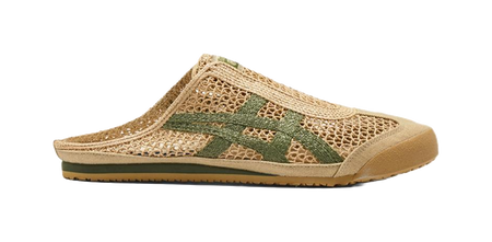 Asics Onitsuka Tiger Mexico 66 Sabot Beige Green  vjsneaker.com