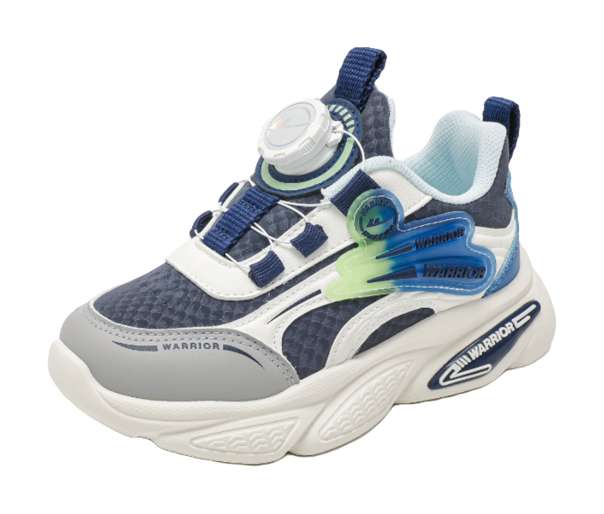 Warrior Warrior girls' sports shoes are lightweight, anti slip, shock-absorbing, wear-resistant, low cut, boys' casual shoes for children  VJSNEAKER
