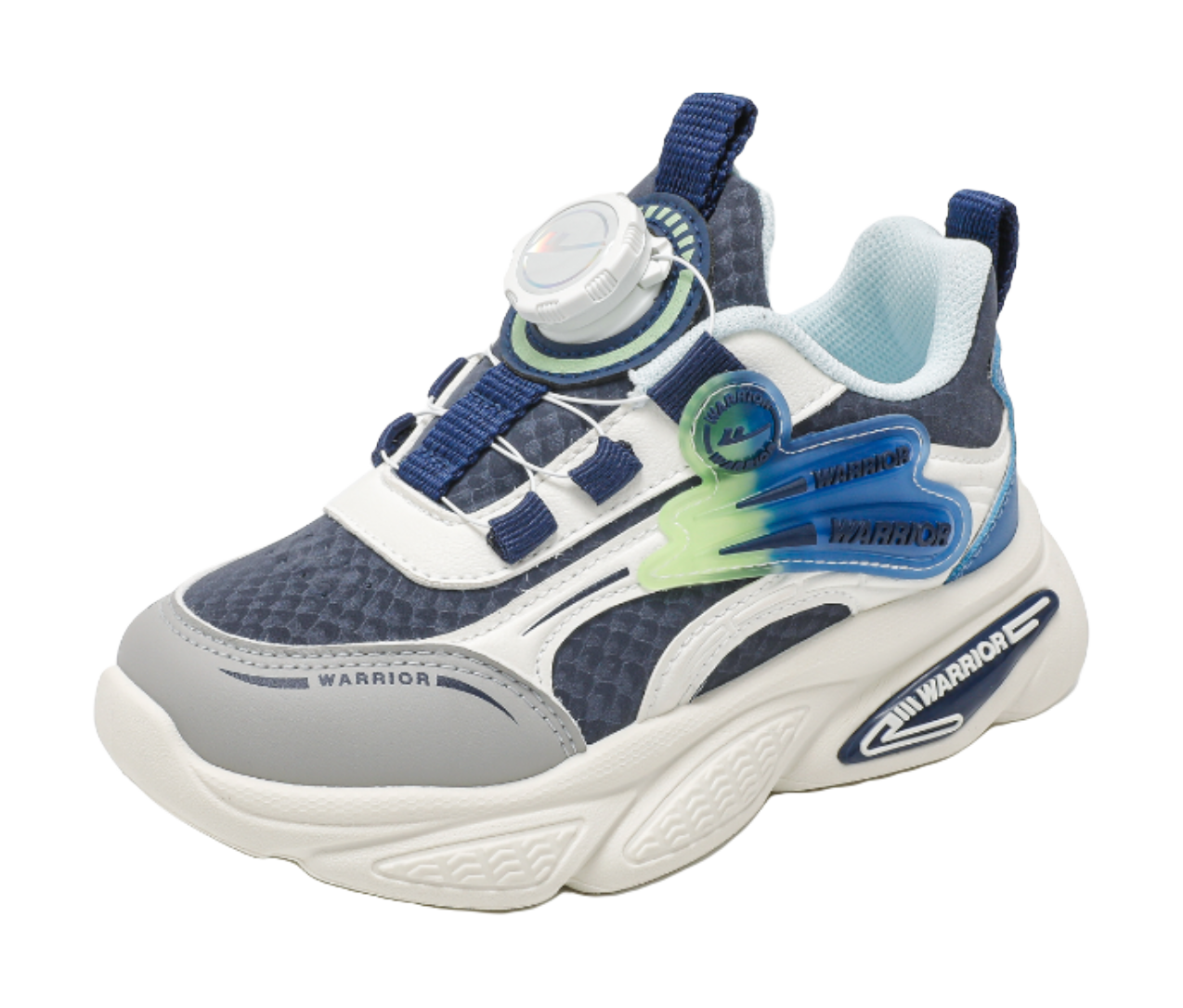 Warrior Warrior girls' sports shoes are lightweight, anti slip, shock-absorbing, wear-resistant, low cut, boys' casual shoes for children  VJSNEAKER