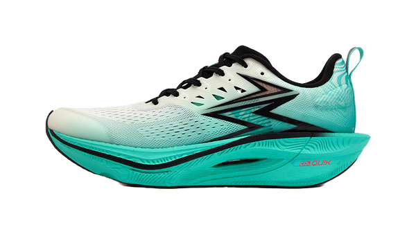 361° Flame 3 ET Shock Absorbers Slip Resistant Abrasion Resistant Breathable Low top Running Shoes Unisex Glass Blue 