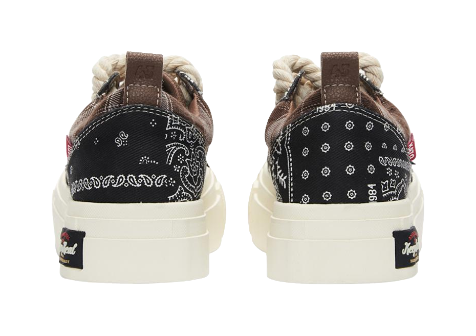 KAALIXTO Skateboarding Canvas Low 'Paisley' 