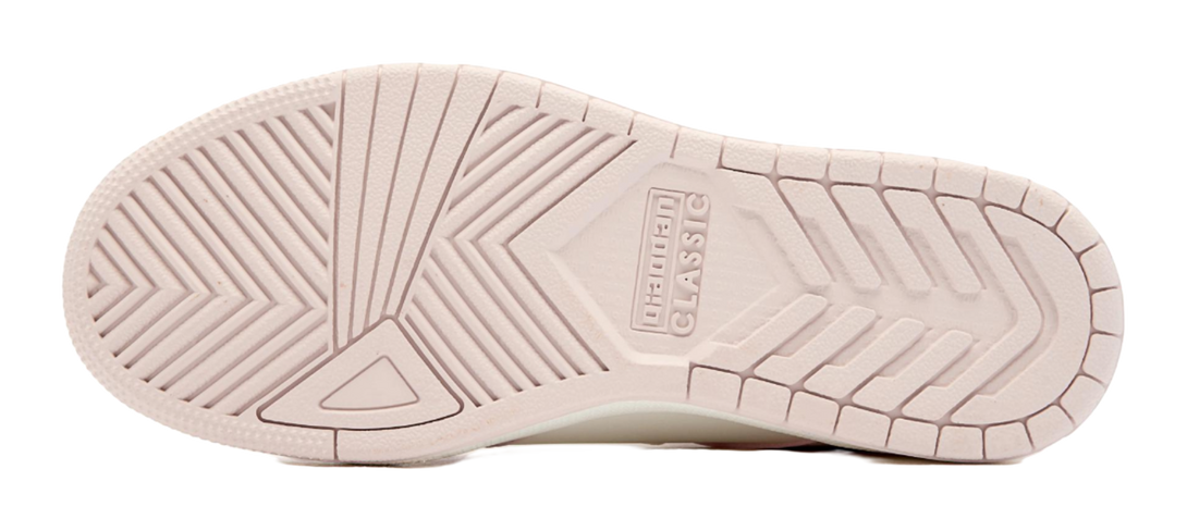 QIAODAN Slip-Resistant Balanced Lightweight Low-Top Skateboard Shoes Women's Cloud Pink 