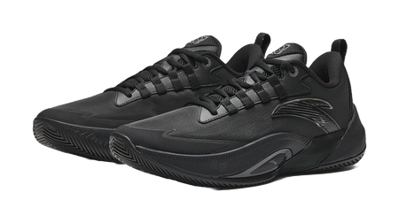 Anta Instantaneous 1 Cushioning, Wear Resistant Low top Basketball Shoes Mens Black  vjsneaker.com