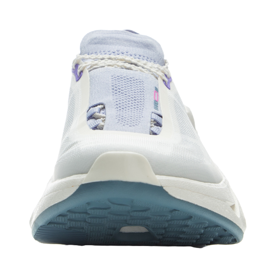 LiNing Shadow 3.0 Cushioning Abrasion Resistant Breathable Rebound Low top Casual Running Shoes Unisex White Purple 