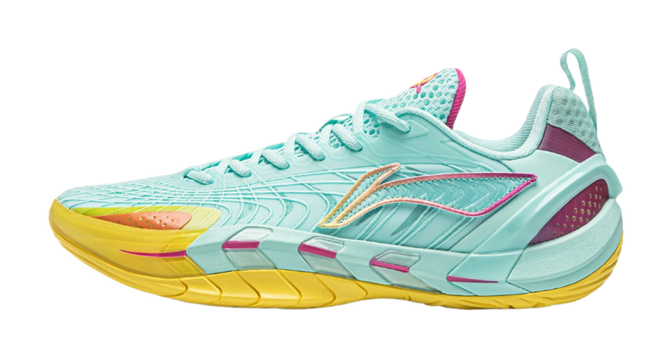 Li-Ning BADFIVE Guerrilla 2 V2 "Island Blue" ABFW021-5 - Outdoor Basketball Shoe Unisex Blue Yellow