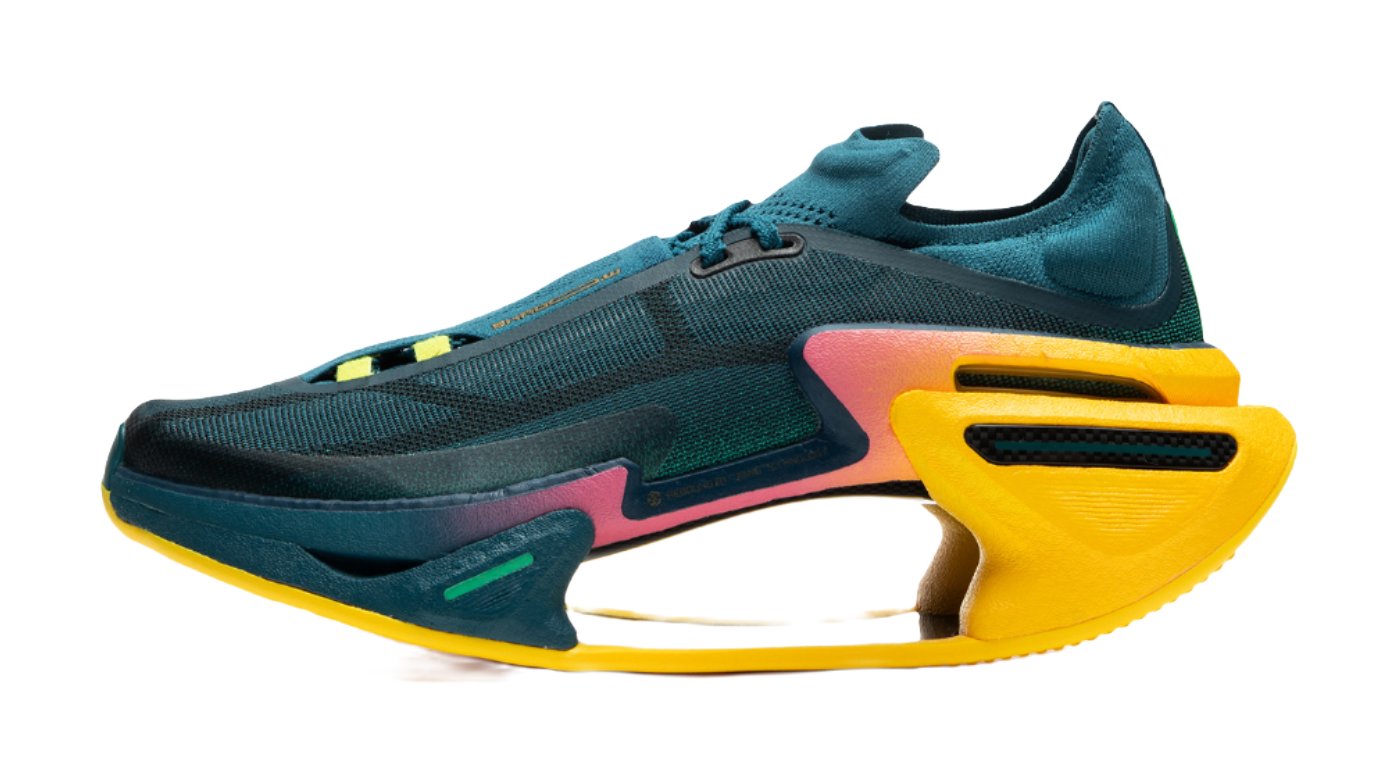 Li Ning Shadow 3.0 Fabric Cushioning Abrasion Resistant Breathable Rebound Low top Casual Running Shoes Unisex Green  VJsneaker