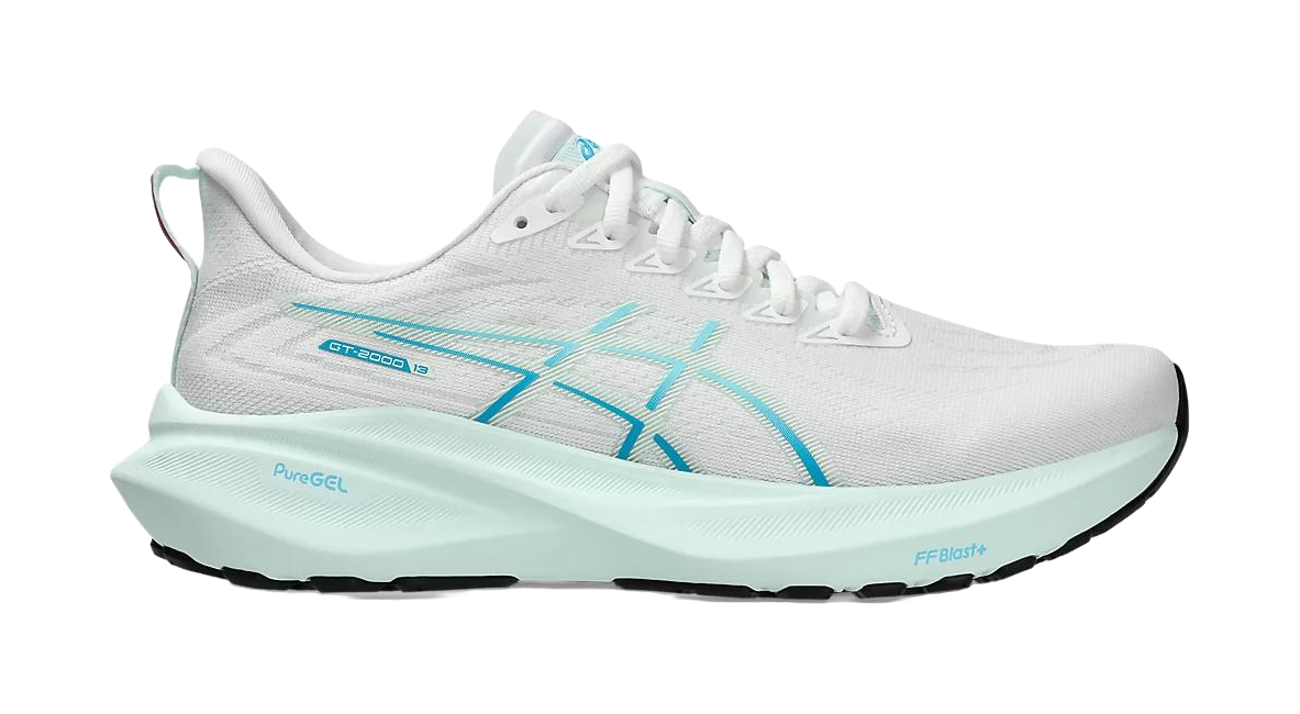 ASICS GT 2000 13 White Soothing Sea Womens  vjsneaker.com