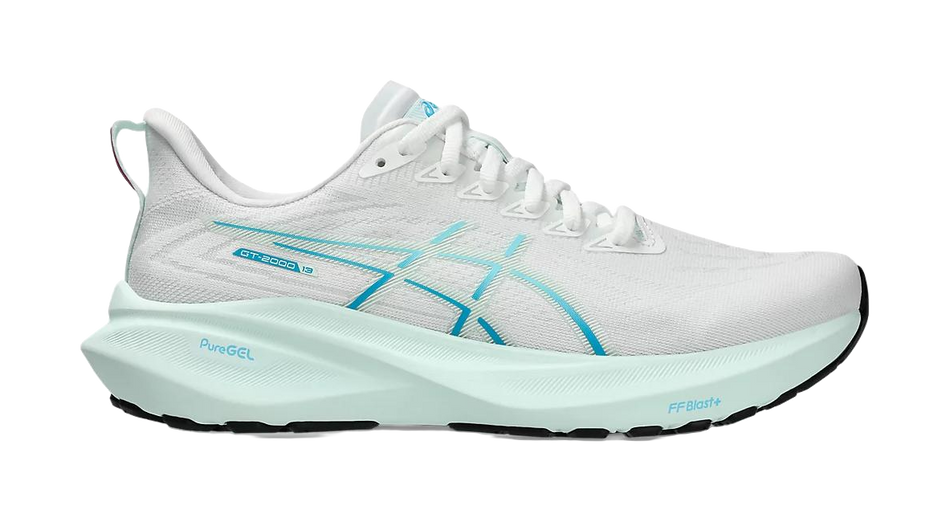 ASICS GT 2000 13 White Soothing Sea Womens  vjsneaker.com
