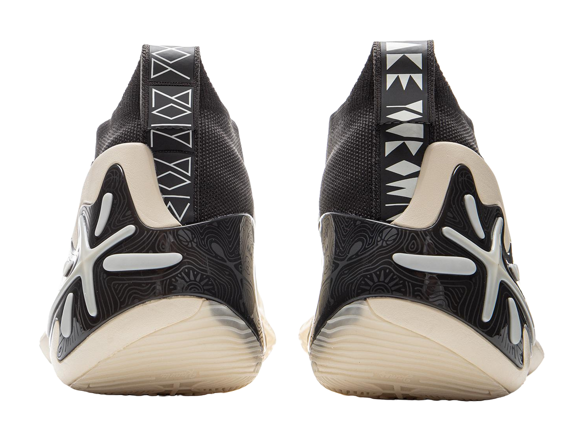 Li Ning WOW11 Basketball Shoes Mens Mid top White Black  VJSNEAKER