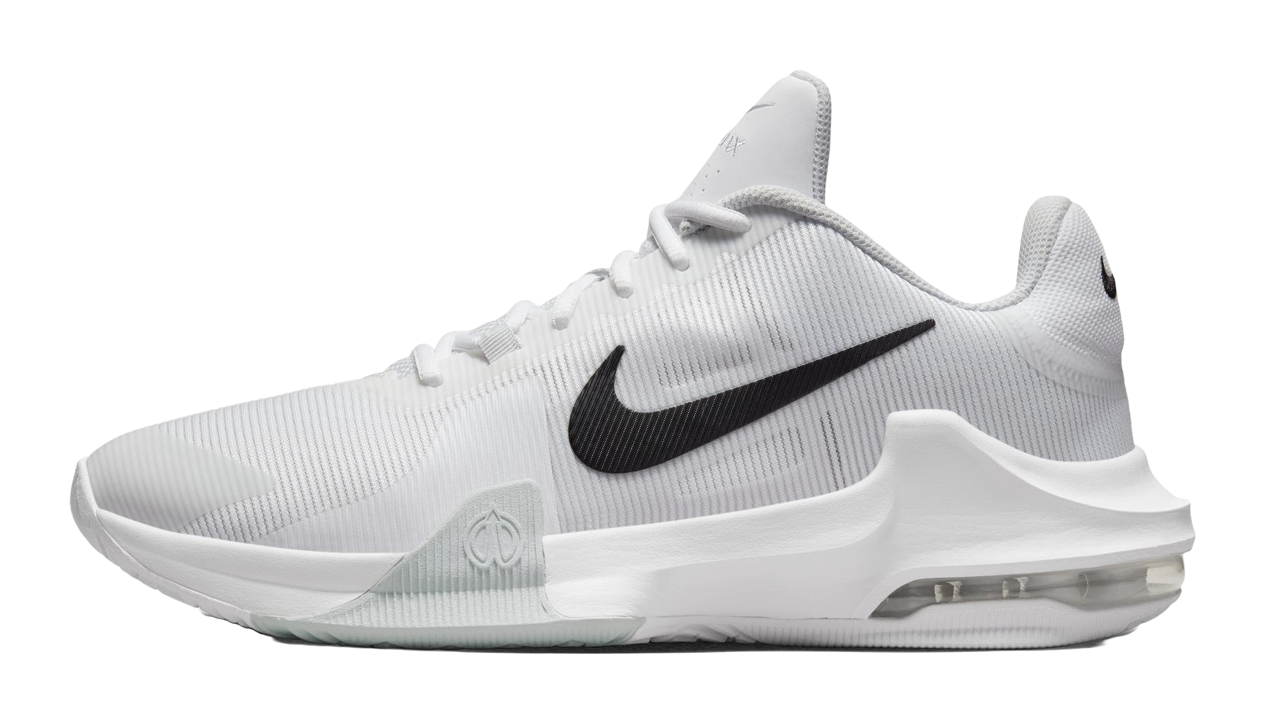 Nike Air Max Impact 4 White Black Pure Platinum  vjsneaker.com