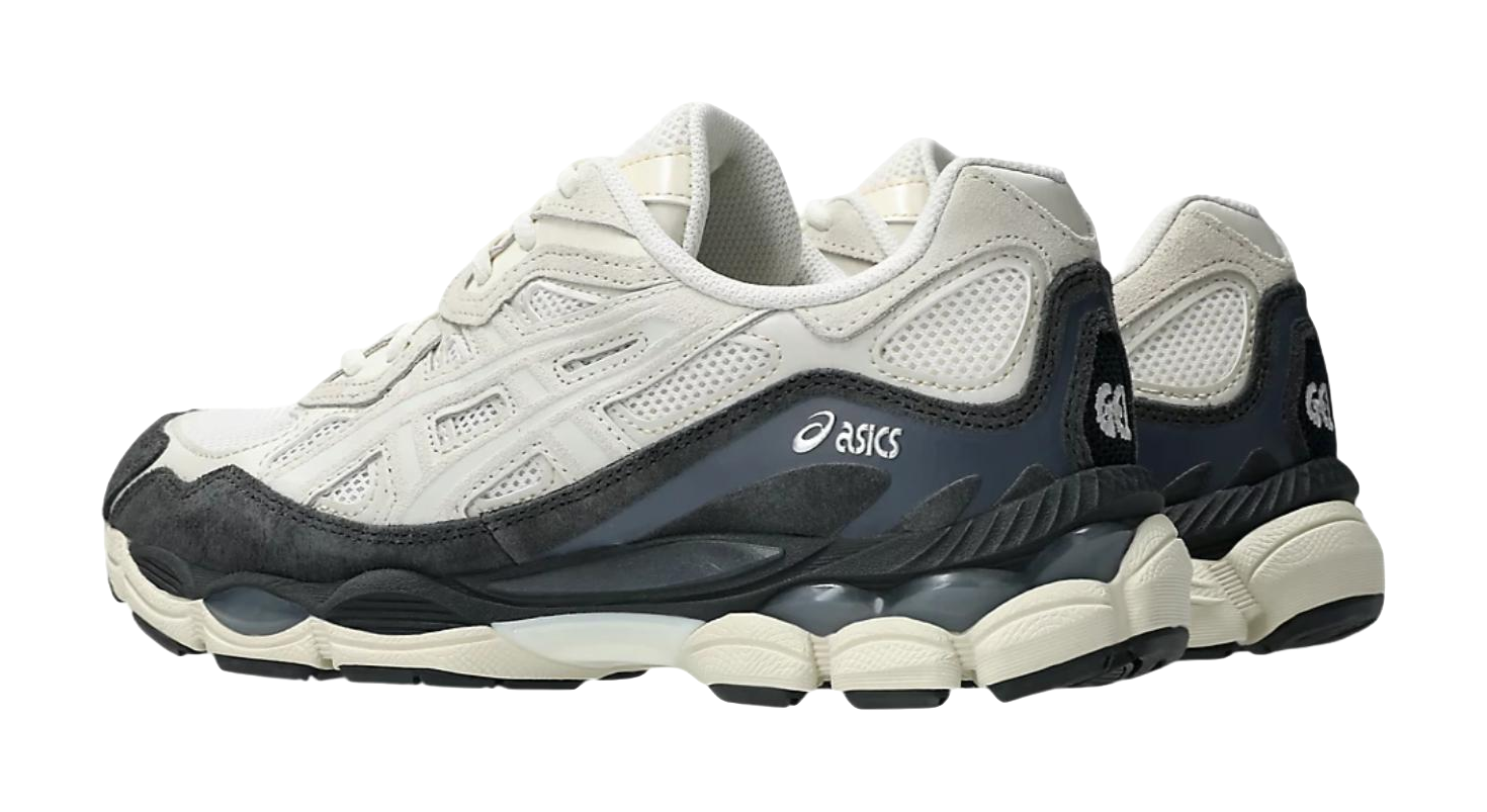 ASICS Gel NYC White Smoke Grey  vjsneaker.com