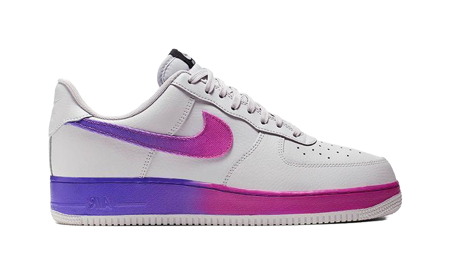 Nike Air Force 1 Low Gradient Vast Grey Hyper Grape  vjsneaker.com
