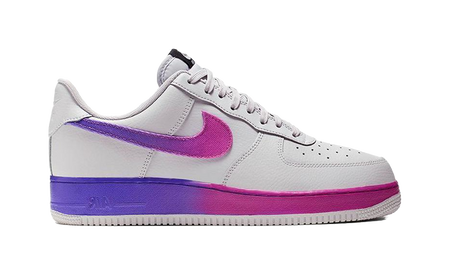 Nike Air Force 1 Low Gradient Vast Grey Hyper Grape  vjsneaker.com