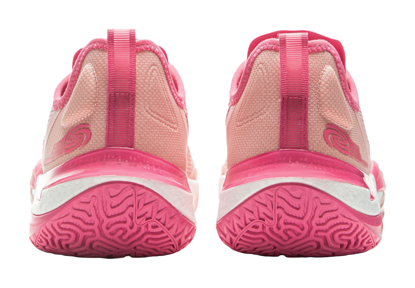 LiNing Cushioning, Slip Resistant, Abrasion Resistant, Rebound Grip Low Top Basketball Shoes Mens Frosting Pink  VJSNEAKER