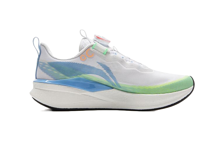 LINING YOUNG Red Hare 8 PRO Slip Resistant Low Top Kids' Running Shoes White Blue Green Kids' 