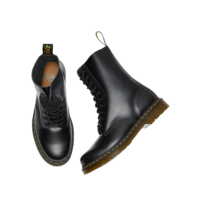 1490 Dr.Martens Mid Black  vjsneaker.com