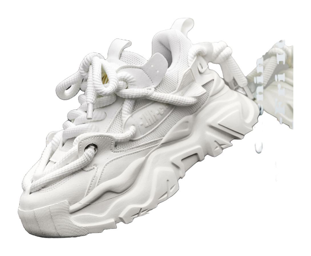 ZHR Flying Fish Model Breathable And Lightweight Low top Chunky Sneakers Unisex 