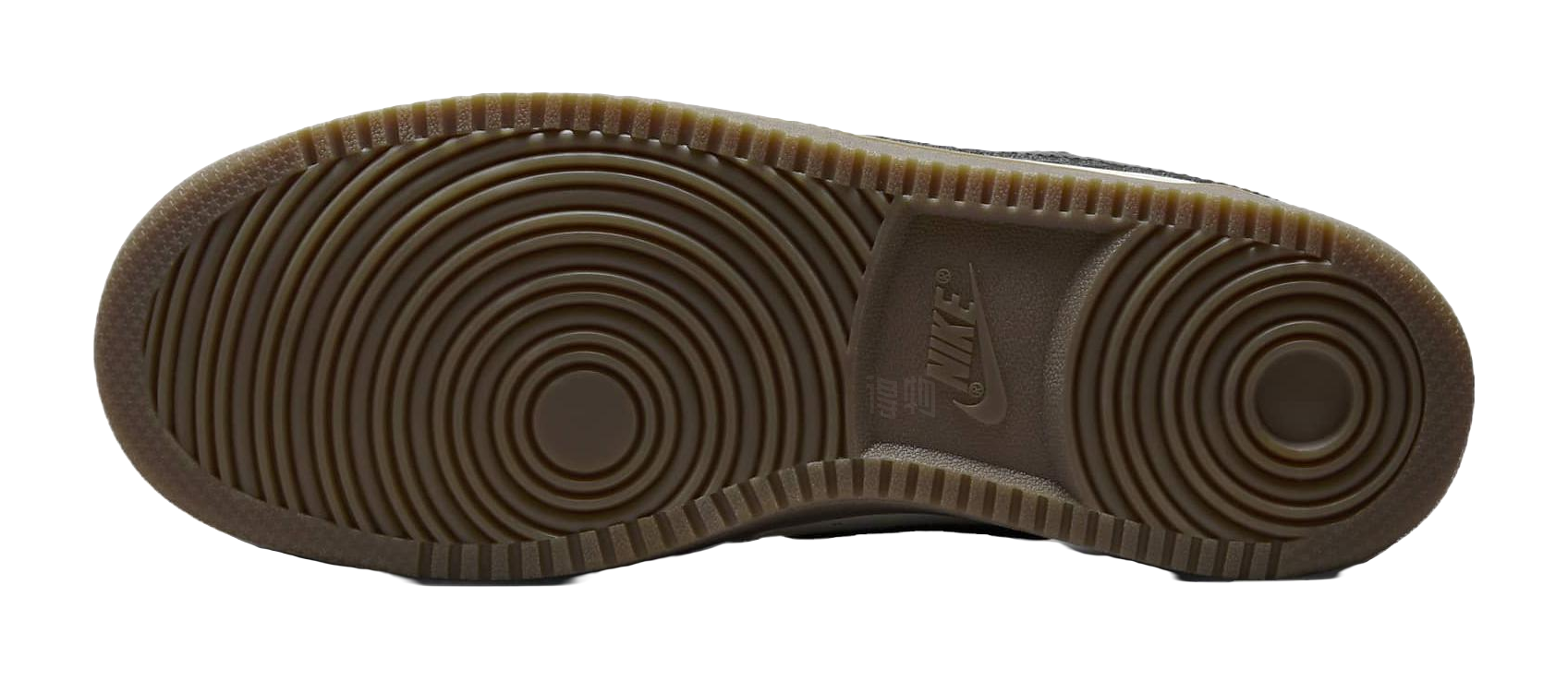 Nike Court Vision 1 Low White Black Gum  vjsneaker.com