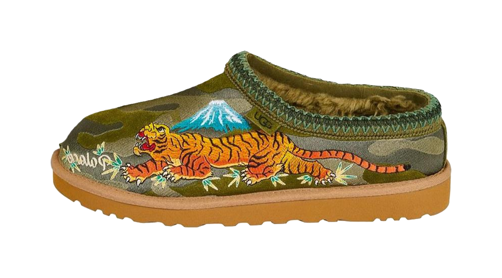 UGG Tasman Slipper Palace Burnt Olive Camo  vjsneaker.com