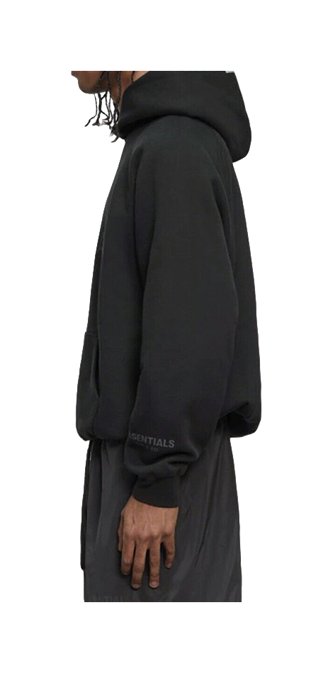 Fear Of God Essentials 3D Silicon Applique Pullover Hoodie  vjsneaker.com