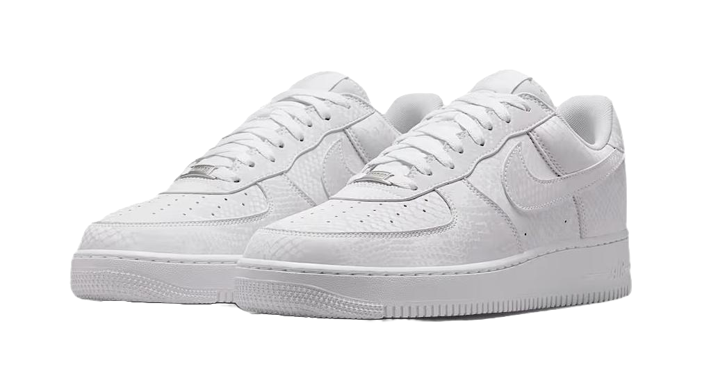 Nike Air Force 1 Anti Slip Wear Resistant Low Top Skateboard Shoes Mens White  vjsneaker.com