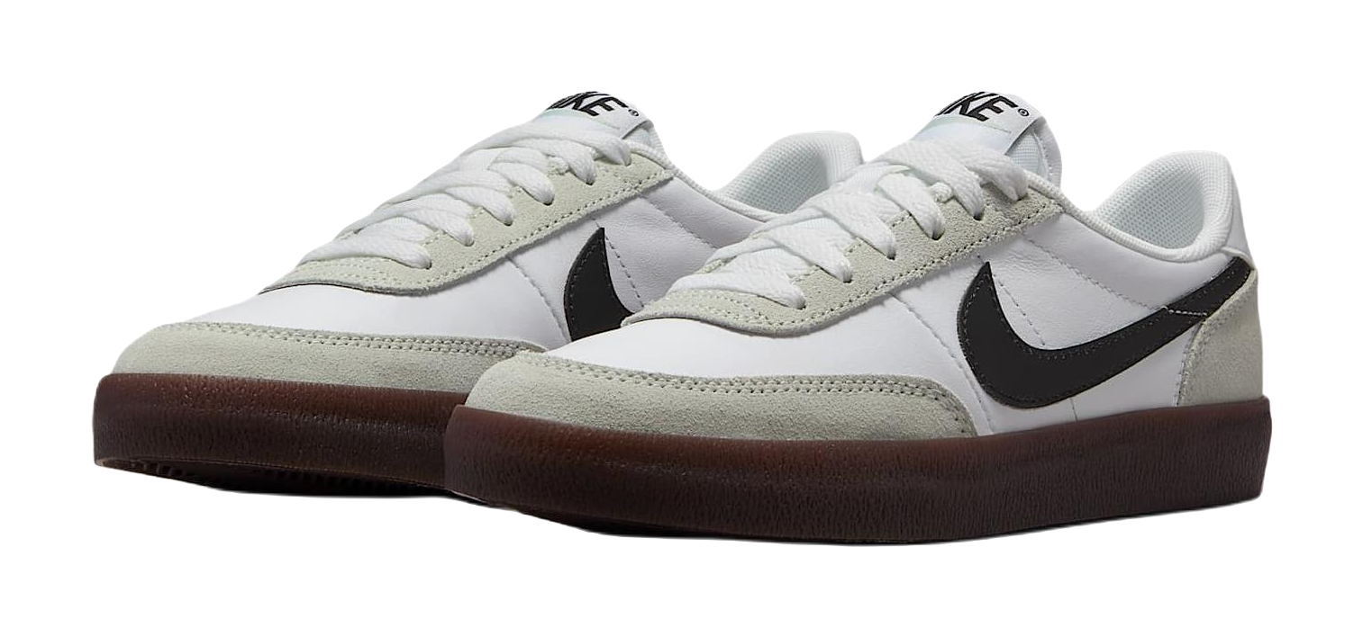 Nike Killshot 2 Soft And Comfortable Slip Resistant Abrasion Resistant Low top Kids Skateboarding Shoes White  vjsneaker.com