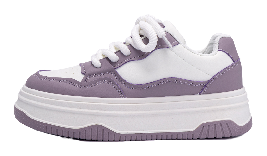 HUANQIU Coverage Lightweight Breathable Height Increasing Low top Skateboard Shoes Women's 