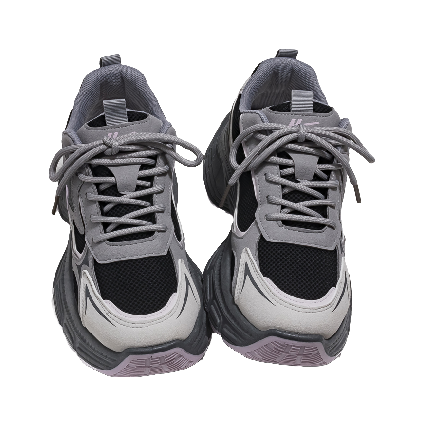 Warrior Low top Chunky Sneakers Women's Silver 