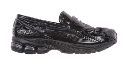 New Balance crocodile-effect slip-on sneakers  vjsneaker.com