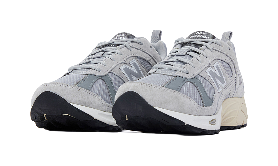 878 New Balance Light Grey Silver  vjsneaker.com