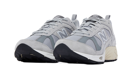 878 New Balance Light Grey Silver  vjsneaker.com