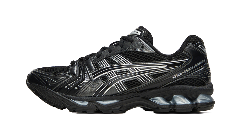 ASICS Gel Kayano 14 Black Pure Silver  VJSNEAKER