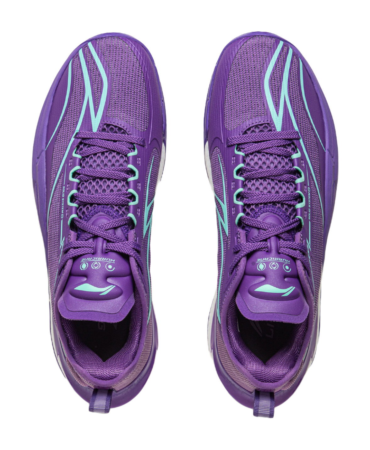 LiNing Cushioning, Slip Resistant, Abrasion Resistant, Rebound Grip Low Top Basketball Shoes Mens Zircon Purple  VJSNEAKER