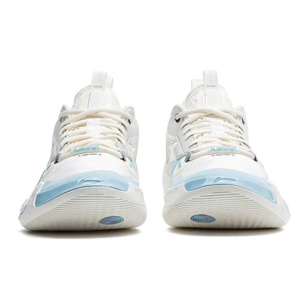 Li-Ning Way of Wade 10 (WOW10) Low 'Cotton Candy' - Basketball Shoes Unisex White Blue  vjsneaker.com