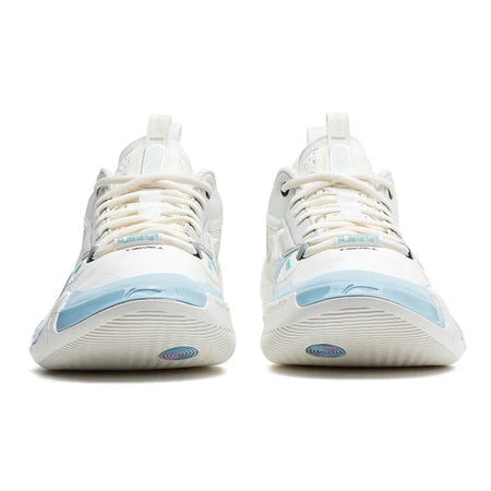 Li-Ning Way of Wade 10 (WOW10) Low 'Cotton Candy' - Basketball Shoes Unisex White Blue  vjsneaker.com