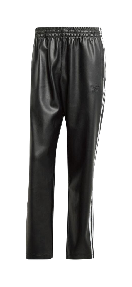 adidas originals Faux Leather Adicolor 3-Stripes Firebird Track Suit Pants  vjsneaker.com