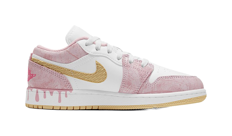 Jordan 1 Low Paint Drip GS  vjsneaker.com