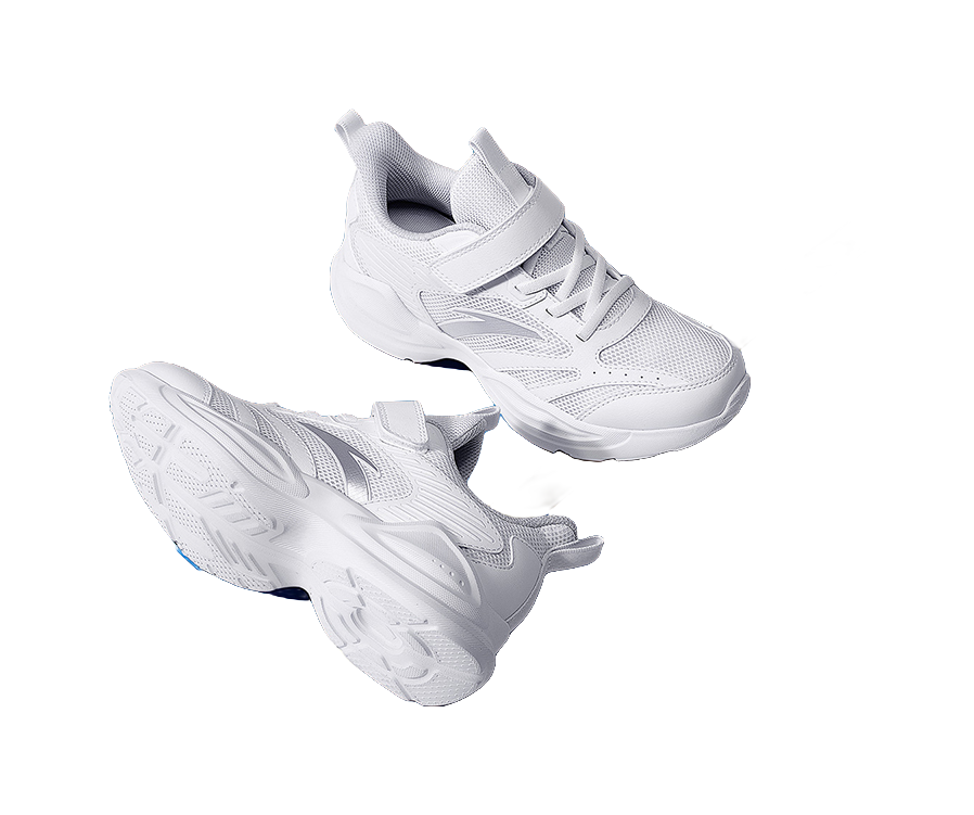 Antakids Rebound Breathable Lightweight Cushioning Low top Kids' Running Shoes Teenagers 