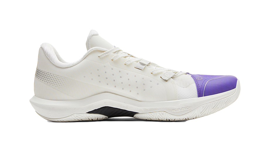 PEAK TaiChi Qing Ling Light Spirit 4.0 "Awakening Purple" DA2630041 - Basketball Shoe Unisex Ivory White Purple